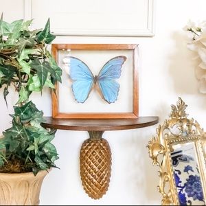 Wooden Pineapple Wall Shelf 🍍